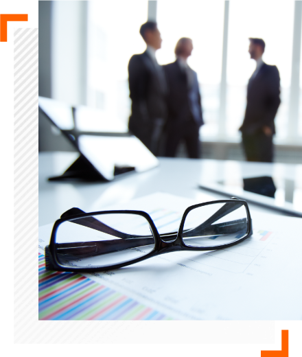 About us section graphic